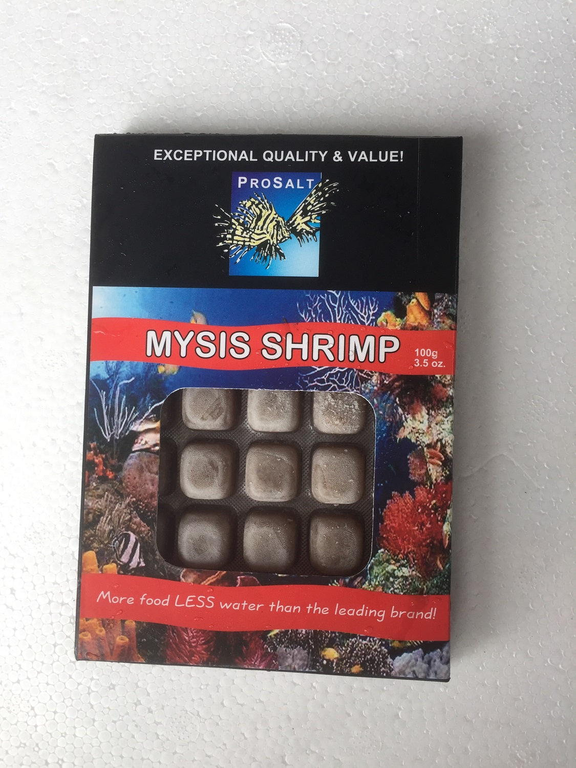 Frozen mysis Shrimp Cube (3.5 Oz) - petkiosklive