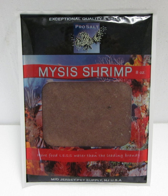 Frozen mysis Shrimp 8 Oz.